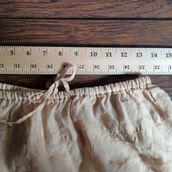 Susan Bristol Maxi Skirt Women Small Cream Tiered Cottagecore Festival Fairycore - Picture 8 of 8